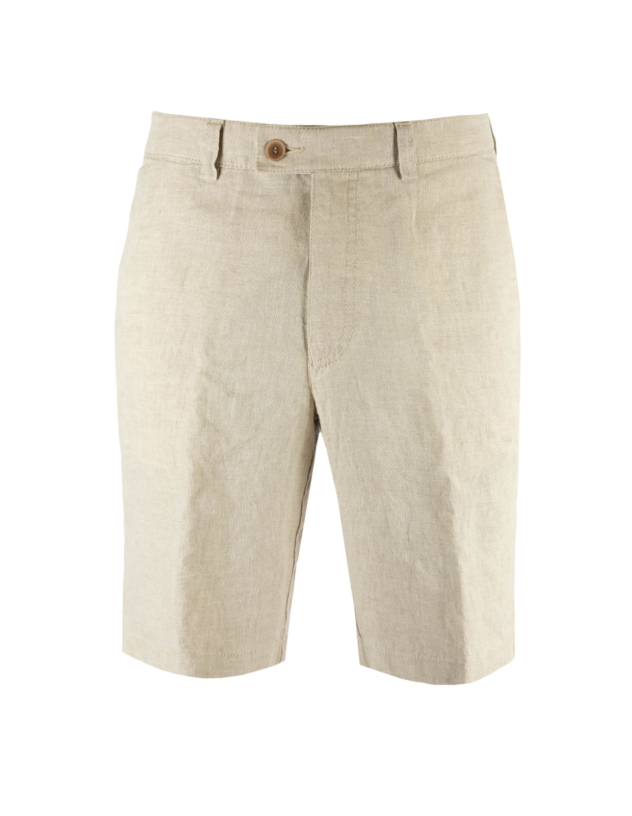 Shorts Linne Ljusbeige