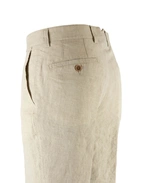 Shorts Linne Ljusbeige
