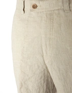 Shorts Linne Ljusbeige