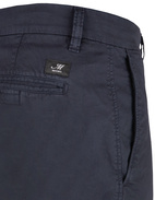 London Shorts Cotton Stretch Blue Navy