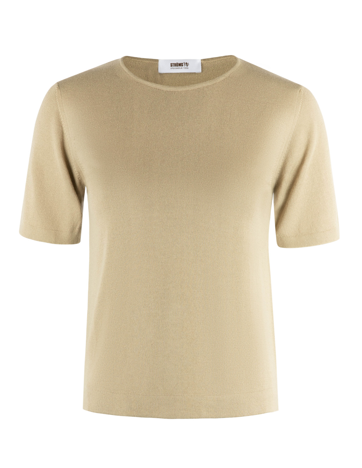 Crew Neck Top Beige