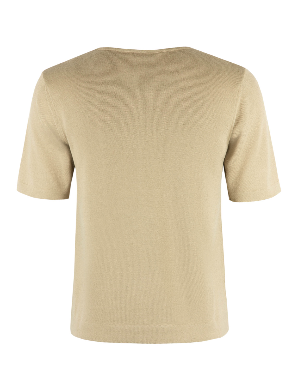 Crew Neck Top Beige