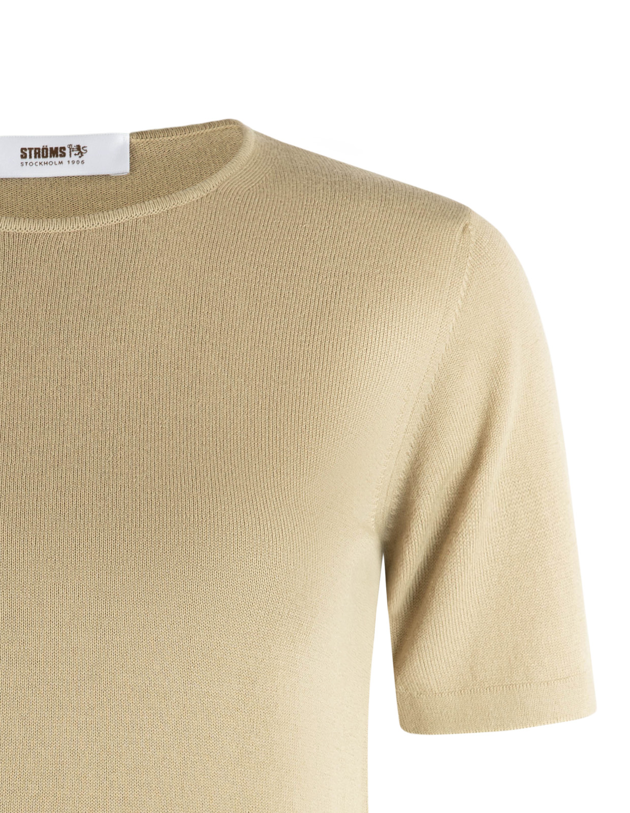 Crew Neck Top Beige