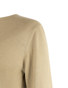 V-Neck Tröja Beige