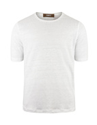 T-shirt Linne Vit Stl XL