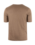 T-shirt Linne Brun