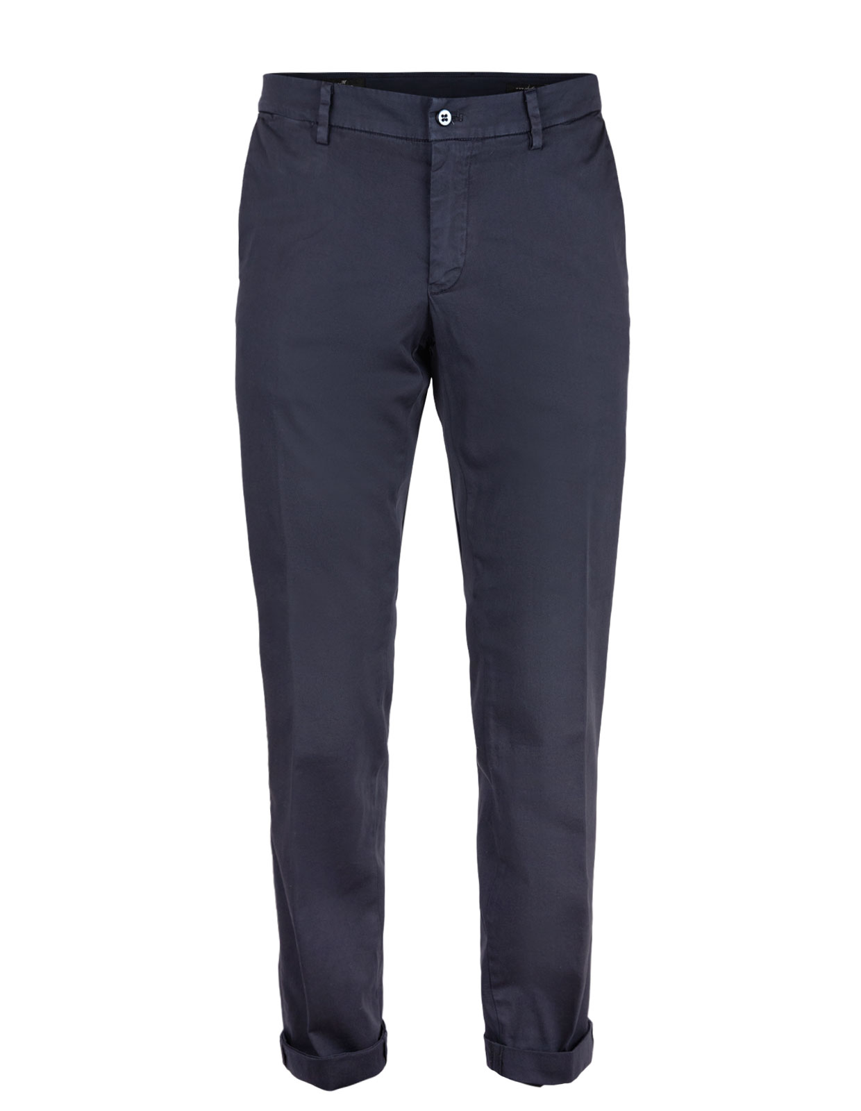 New York Regular Chinos Cotton Stretch Blue Navy