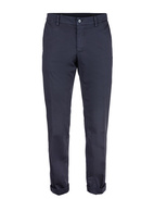 New York Regular Chinos Cotton Stretch Blue Navy Stl 58