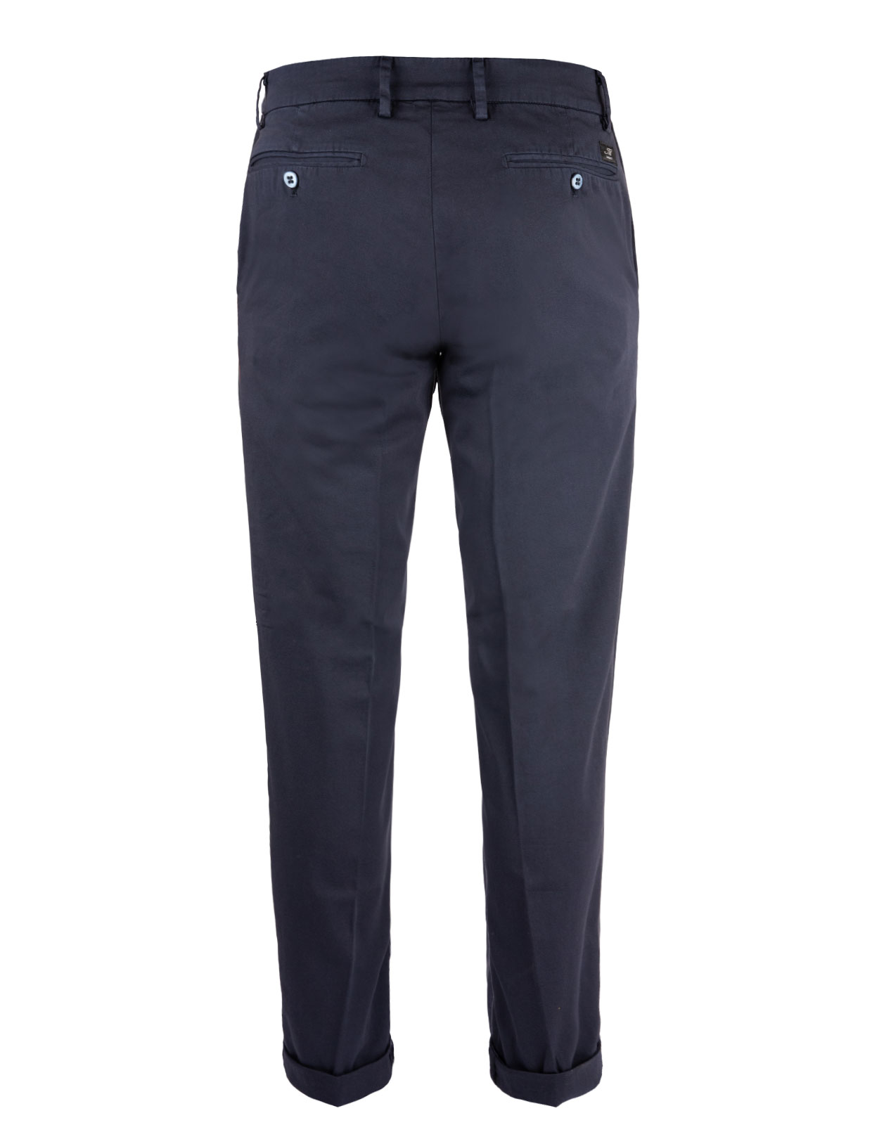 New York Regular Chinos Cotton Stretch Blue Navy Stl 58