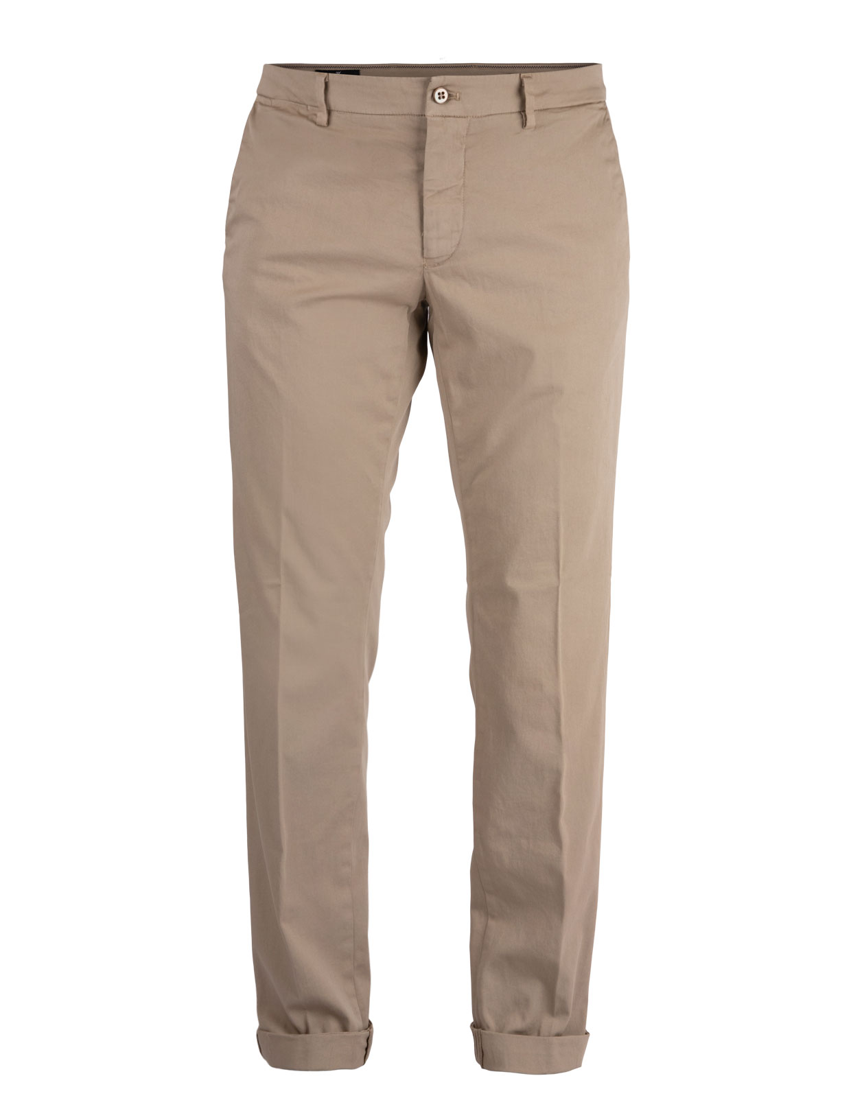 New York Regular Chinos Cotton Stretch Beige