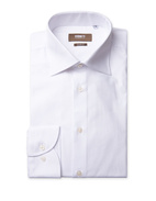 Slim Fit Skjorta Pinpoint Oxford Vit Stl 40