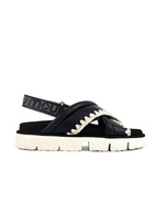 Criss Cross Bio Sandal Svart