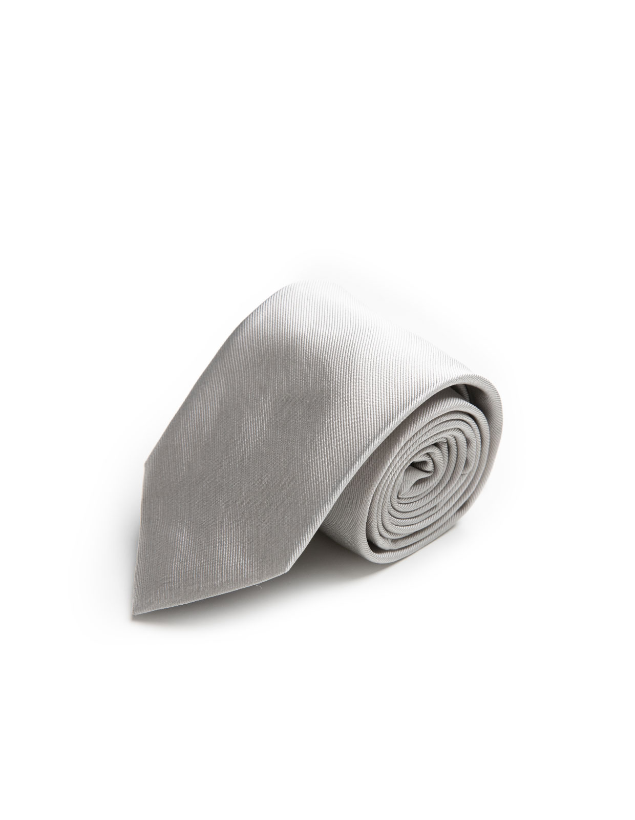 Slips Siden Silvergrå One Size