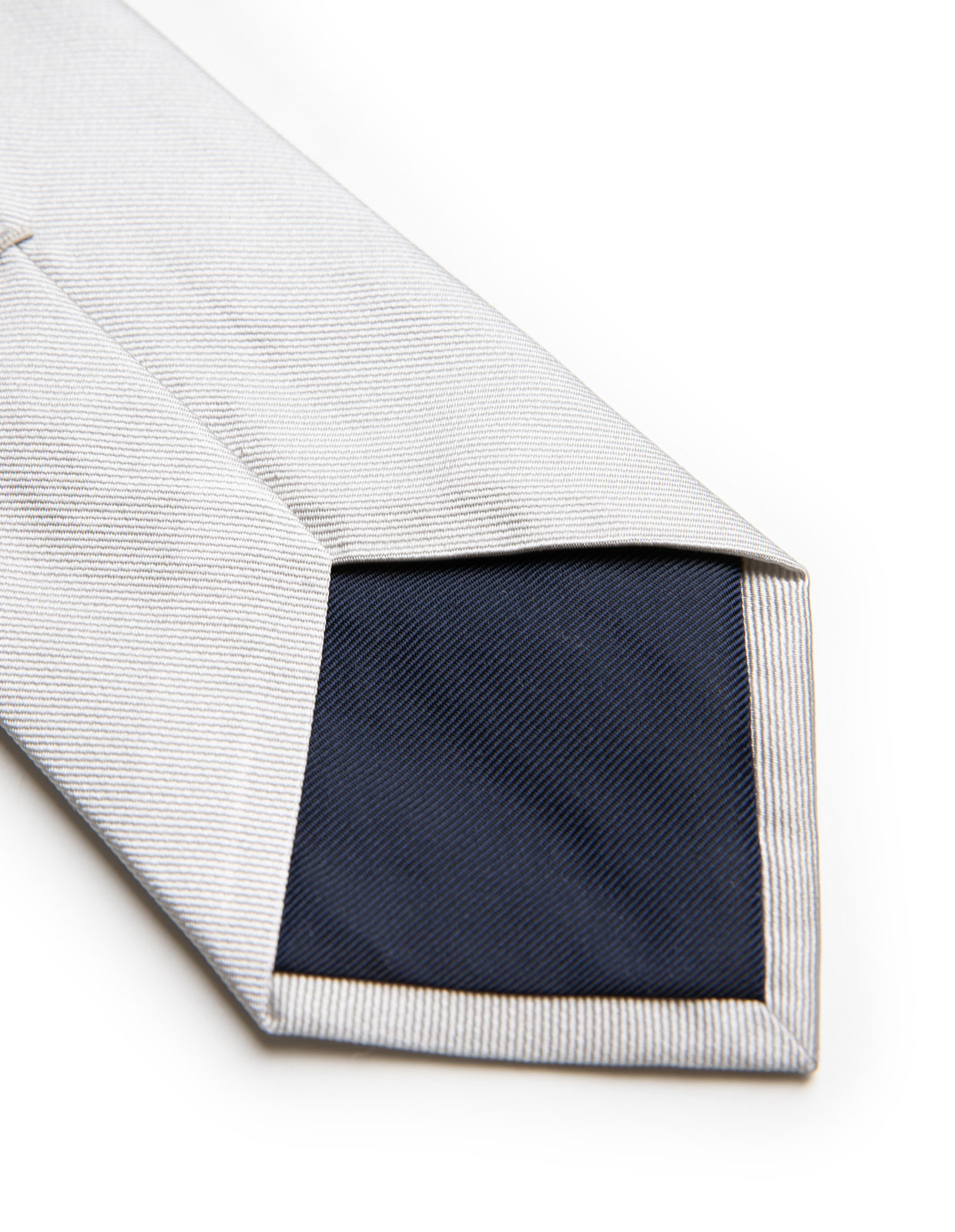 Slips Siden Silvergrå One Size
