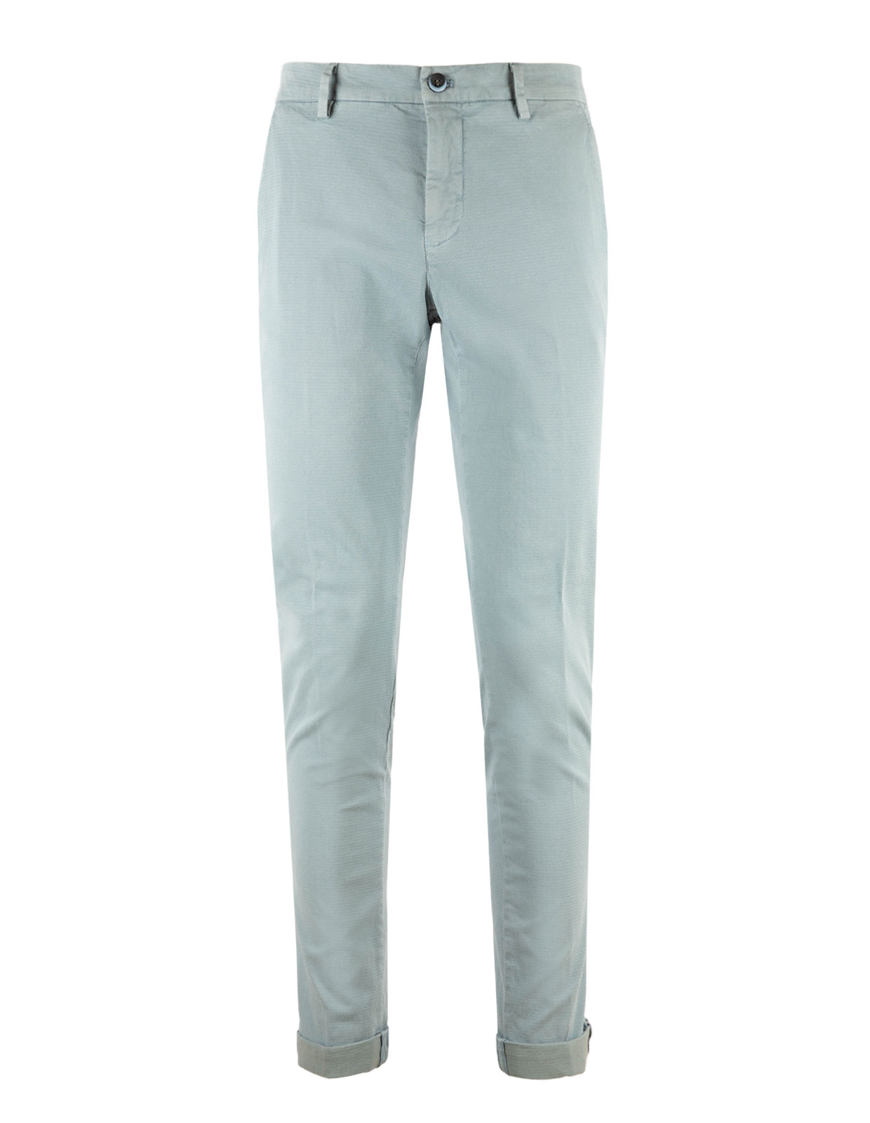 Milano Chinos Bomullsstretch Vintage Blå Stl 54