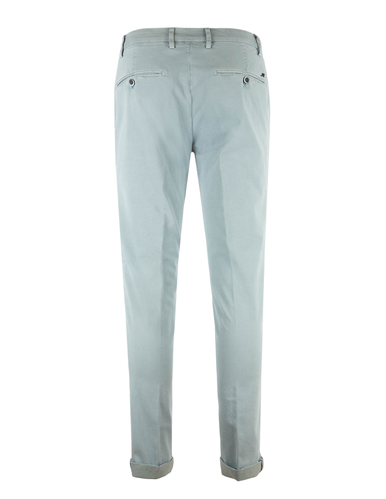 Milano Chinos Bomullsstretch Vintage Blå Stl 54