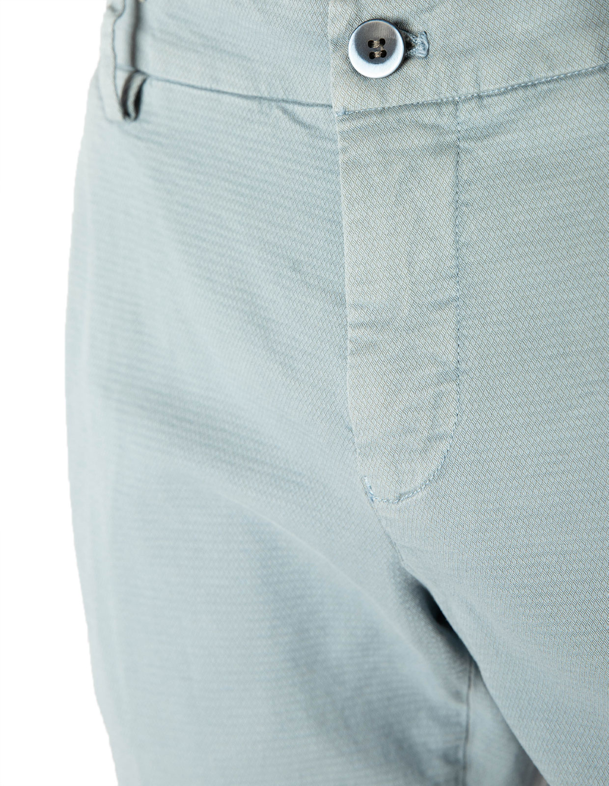 Milano Chinos Bomullsstretch Vintage Blå Stl 48