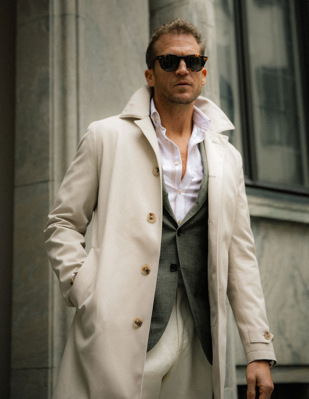 Firenze Carcoat Vattenavvisande Beige Stl 54