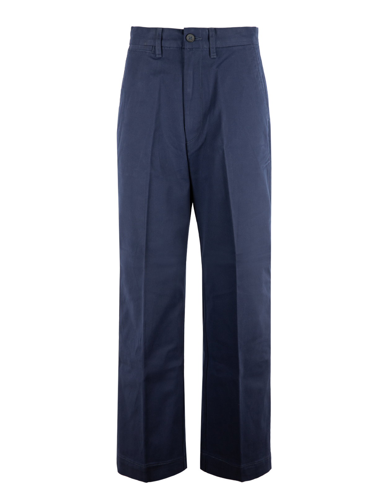 Cropped Chinos Navy