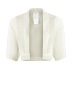 Neuve Chiffon Bolero Vit Stl 46