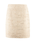 Sivan Bouclé Kjol Beige Stl 46