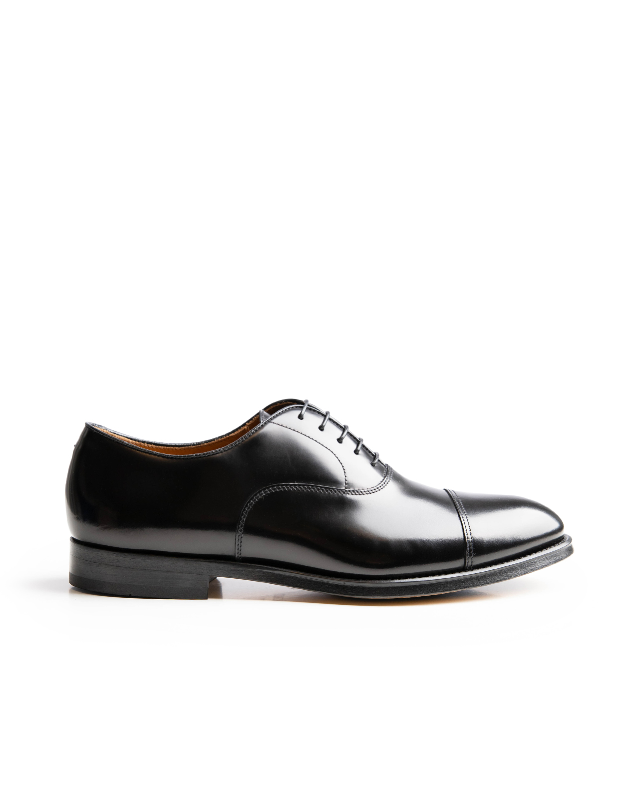 Oxford Cap Toe Svart Stl 40.5