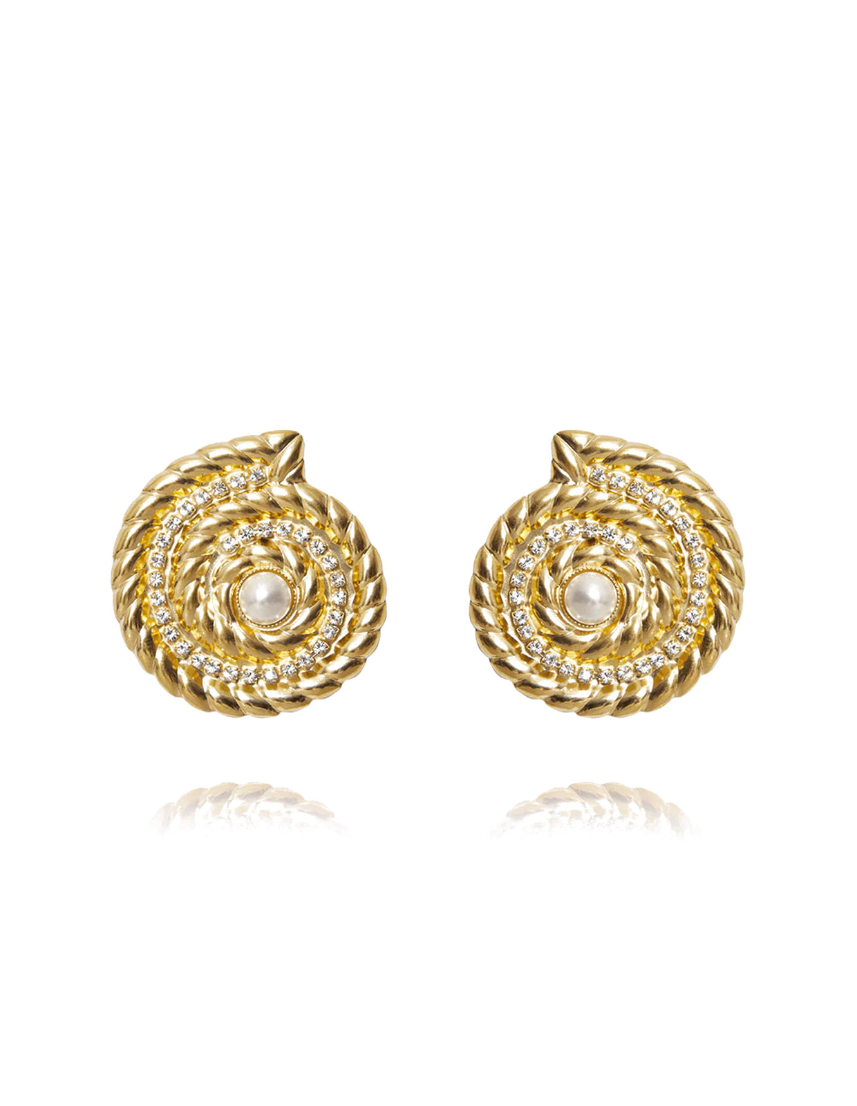 Ocean Pearl Earrings Gold/Pearl