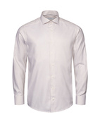 Slim Fit Skjorta Fine Twill Beige