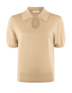 Talallia SS Top Ljusbeige Stl XS
