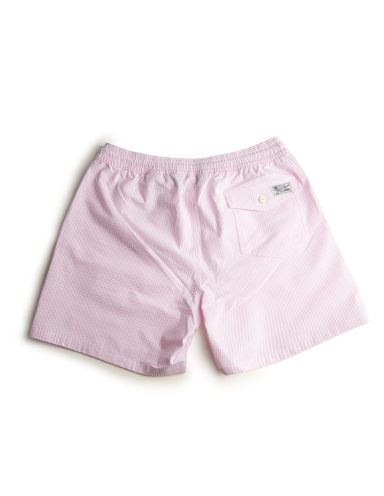 Seersucker Badshorts Carmel Pink