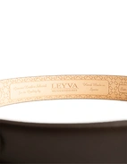 Bälte Kalvskinn Mörkbrun Stl 95