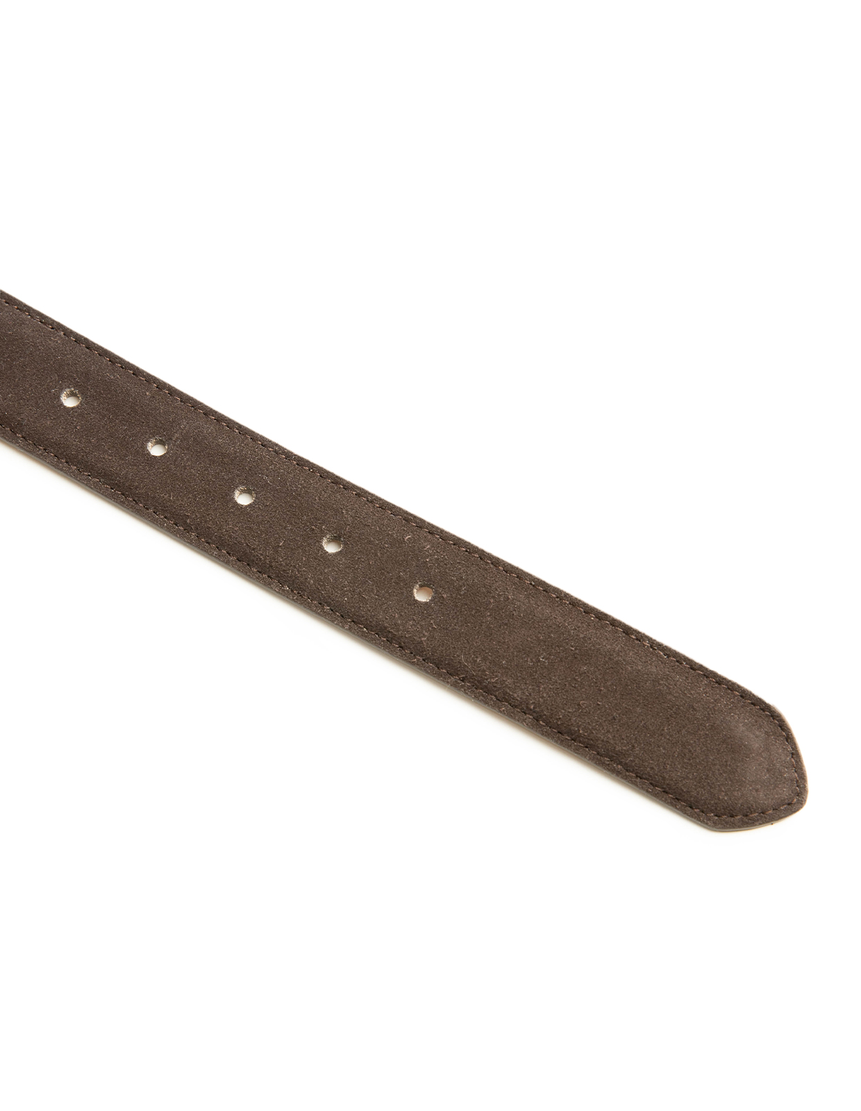 Bälte Mocka Mörkbrun Stl 100