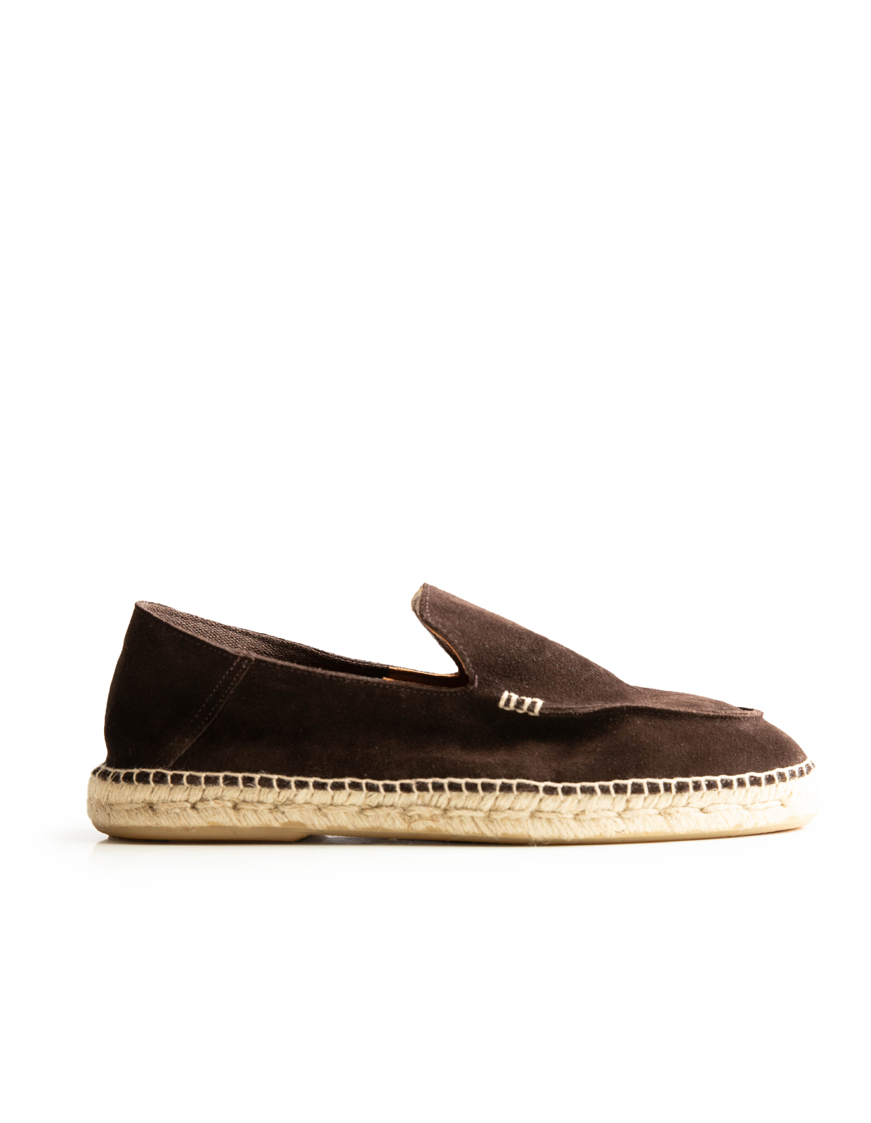 Espadriller Loafers Mocka Brun 43