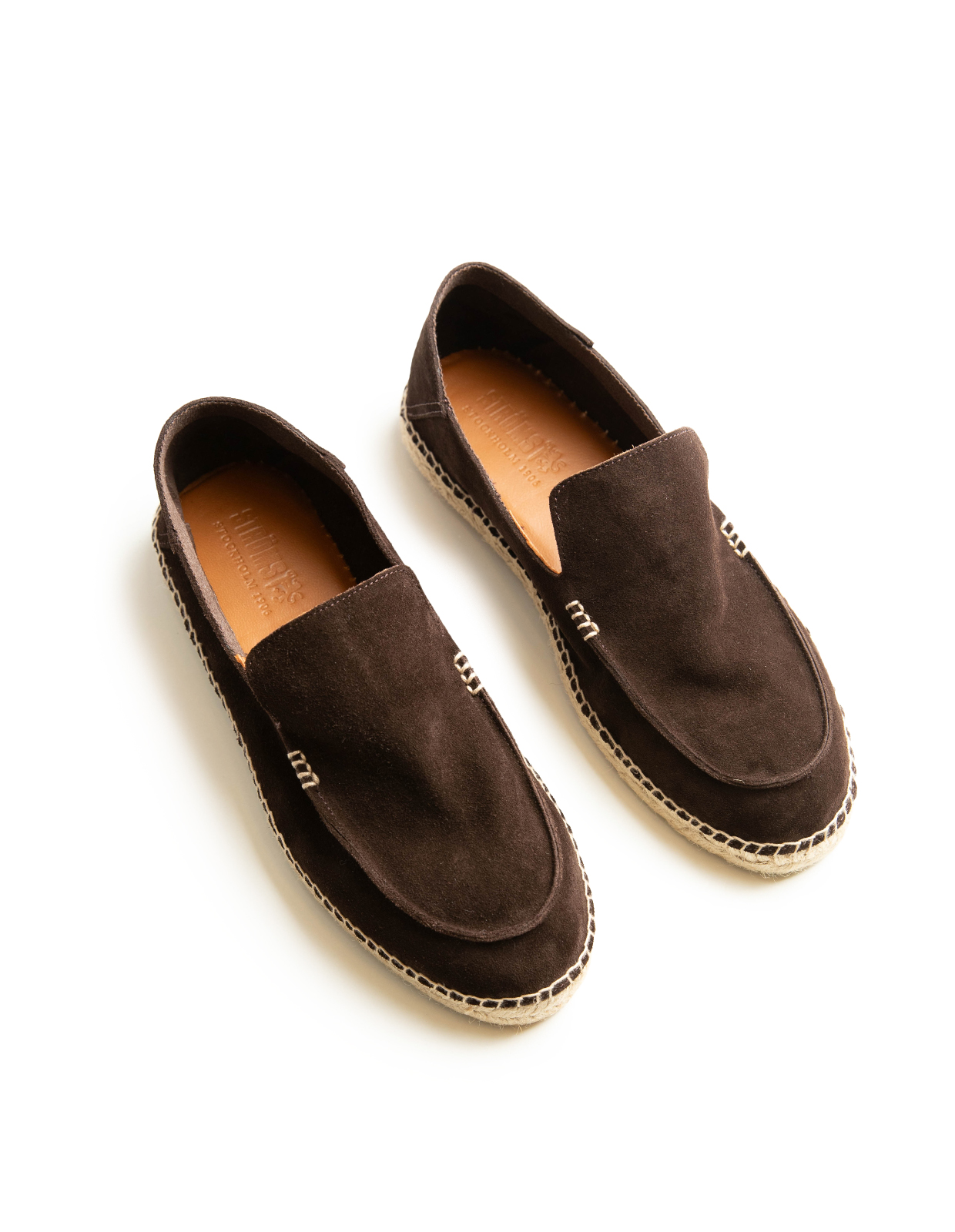 Espadriller Loafers Mocka Brun