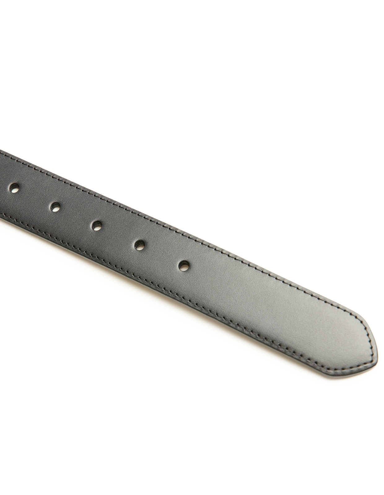 Bälte Kalvskinn Svart