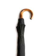 Tele1 Paraply Trähandtag Brun/Svart One Size