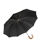 Tele1 Paraply Trähandtag Brun/Svart One Size