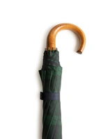 Tele1 Paraply Trähandtag Brun/Blackwatch One Size