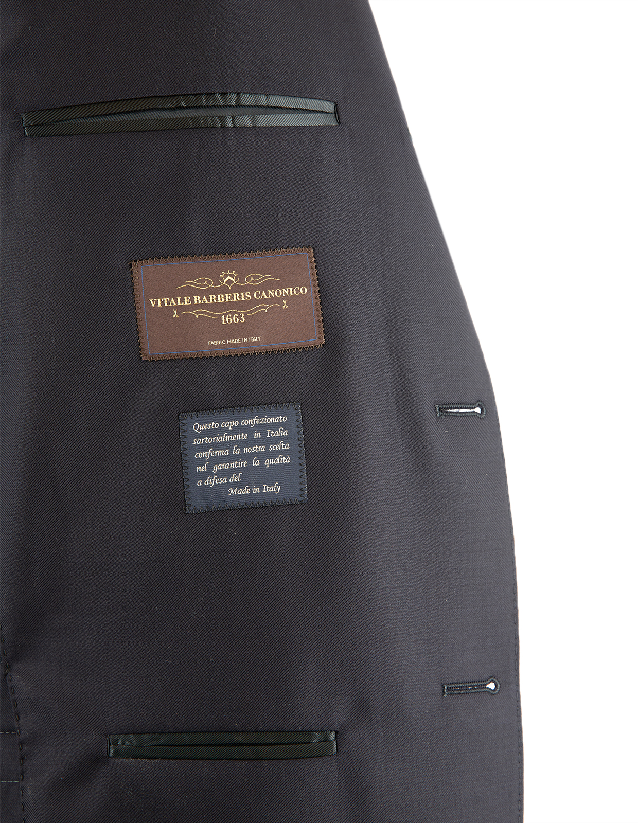 Sartorial Jacket Barberis Ulltwill Navy