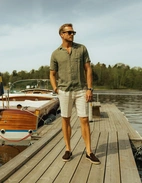 Espadriller Loafers Mocka Brun 43