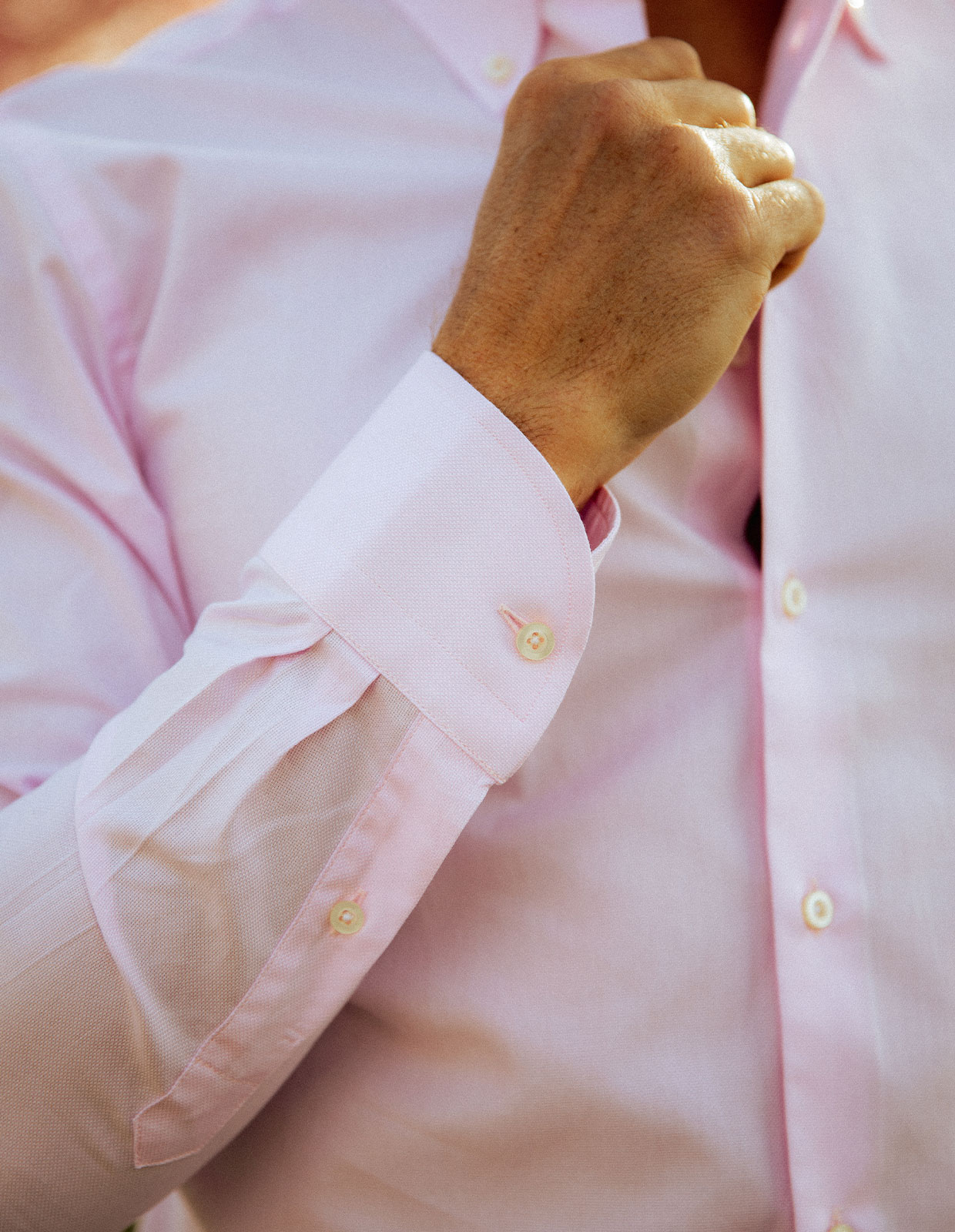 Slim Fit Skjorta Royal Oxford Ljusrosa Stl 39