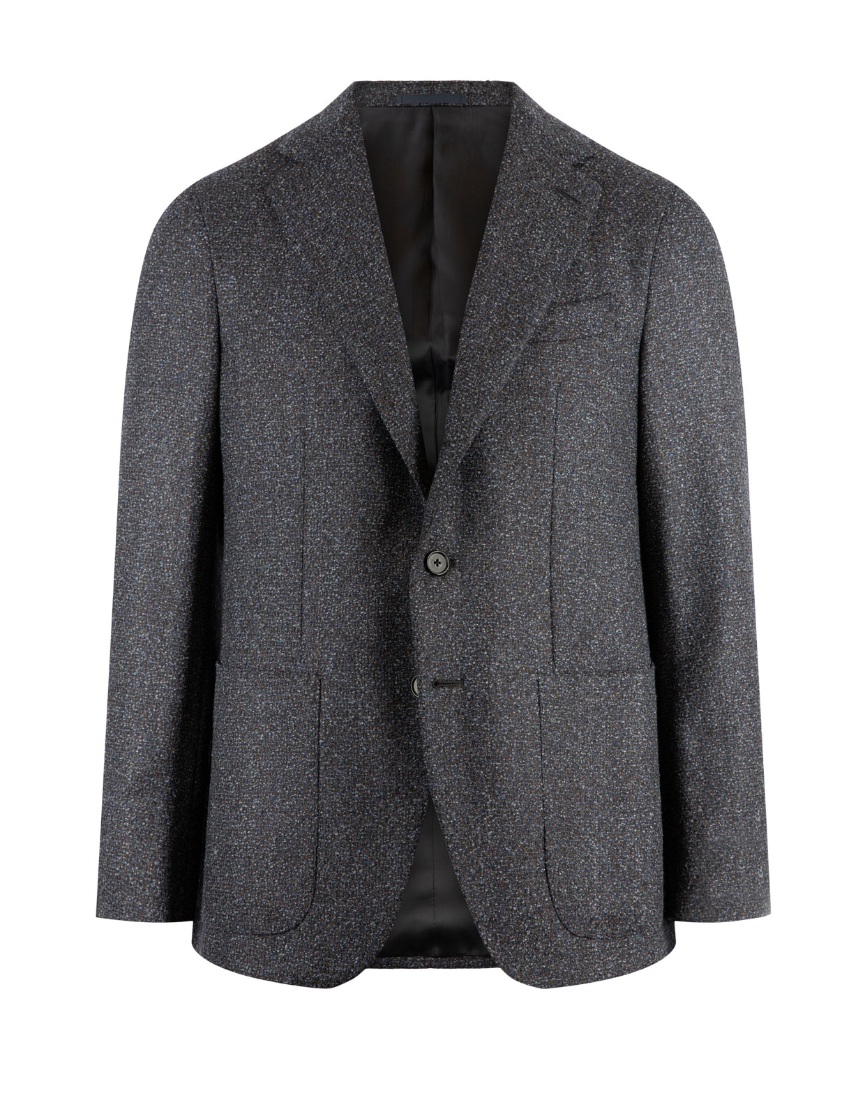 Aida Kavaj Ull Melange Mörkblå/Brun