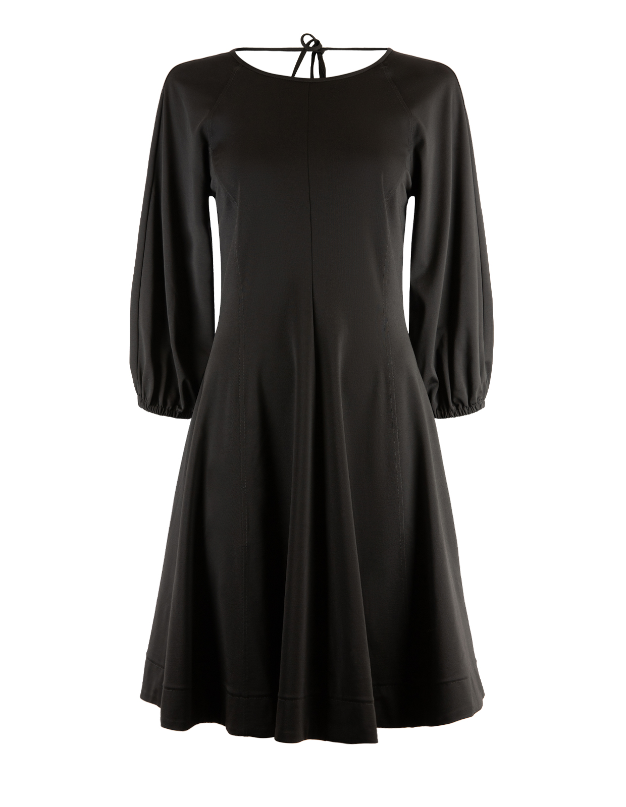 Trine Klänning Jersey Svart Stl XS