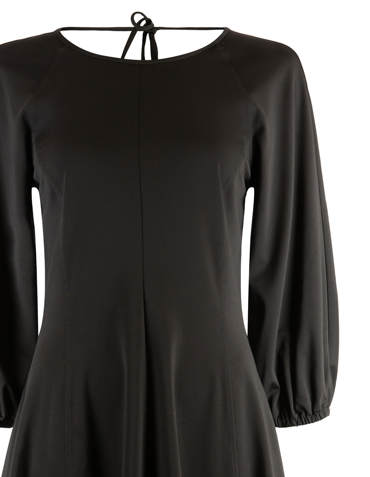 Trine Klänning Jersey Svart Stl XS