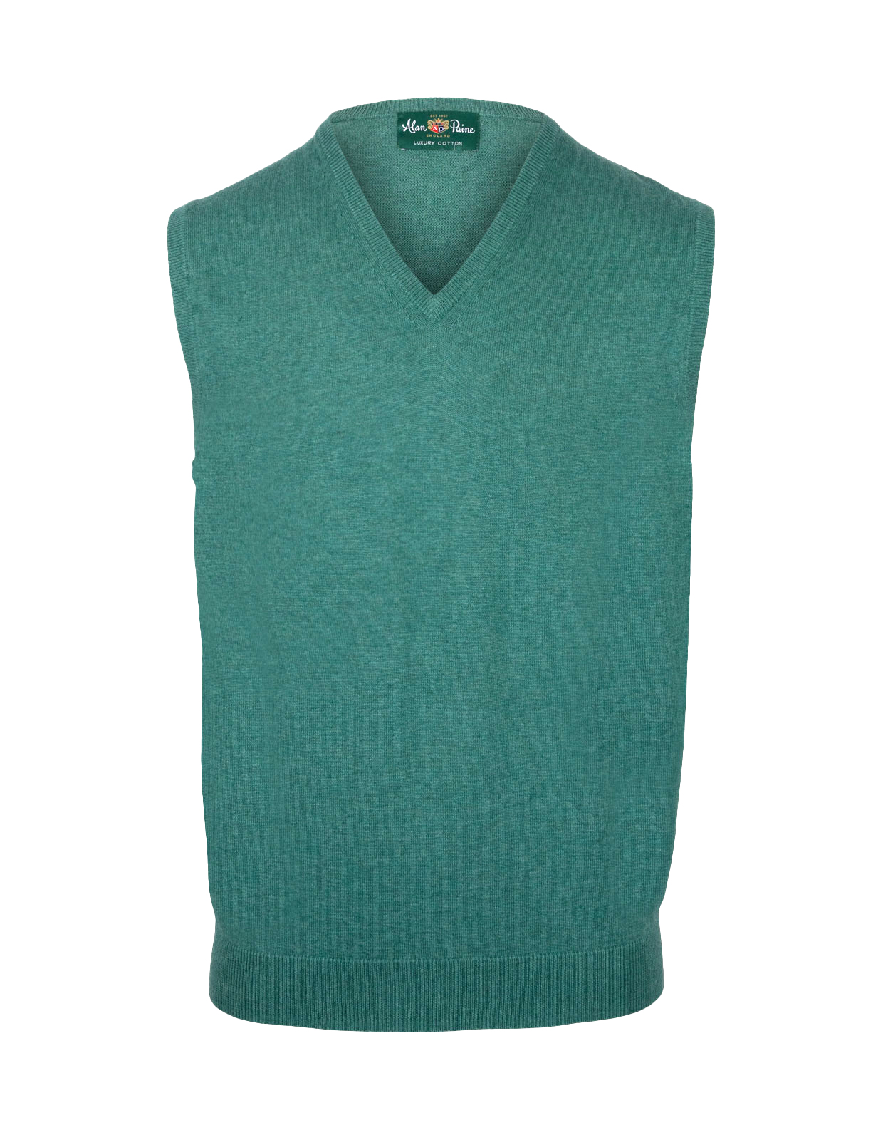 Ellerby Slipover Bomull/Cashmere Grön