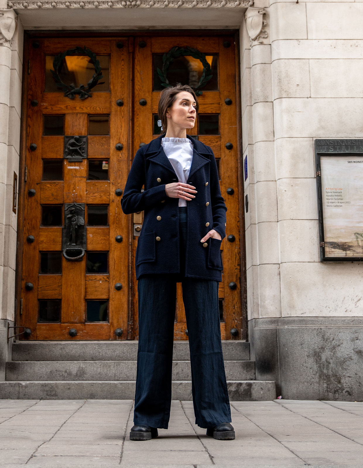 Victoria Cardigan Marinblå