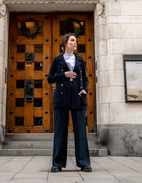 Victoria Cardigan Marinblå