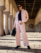 Medina Denim Trousers Peony