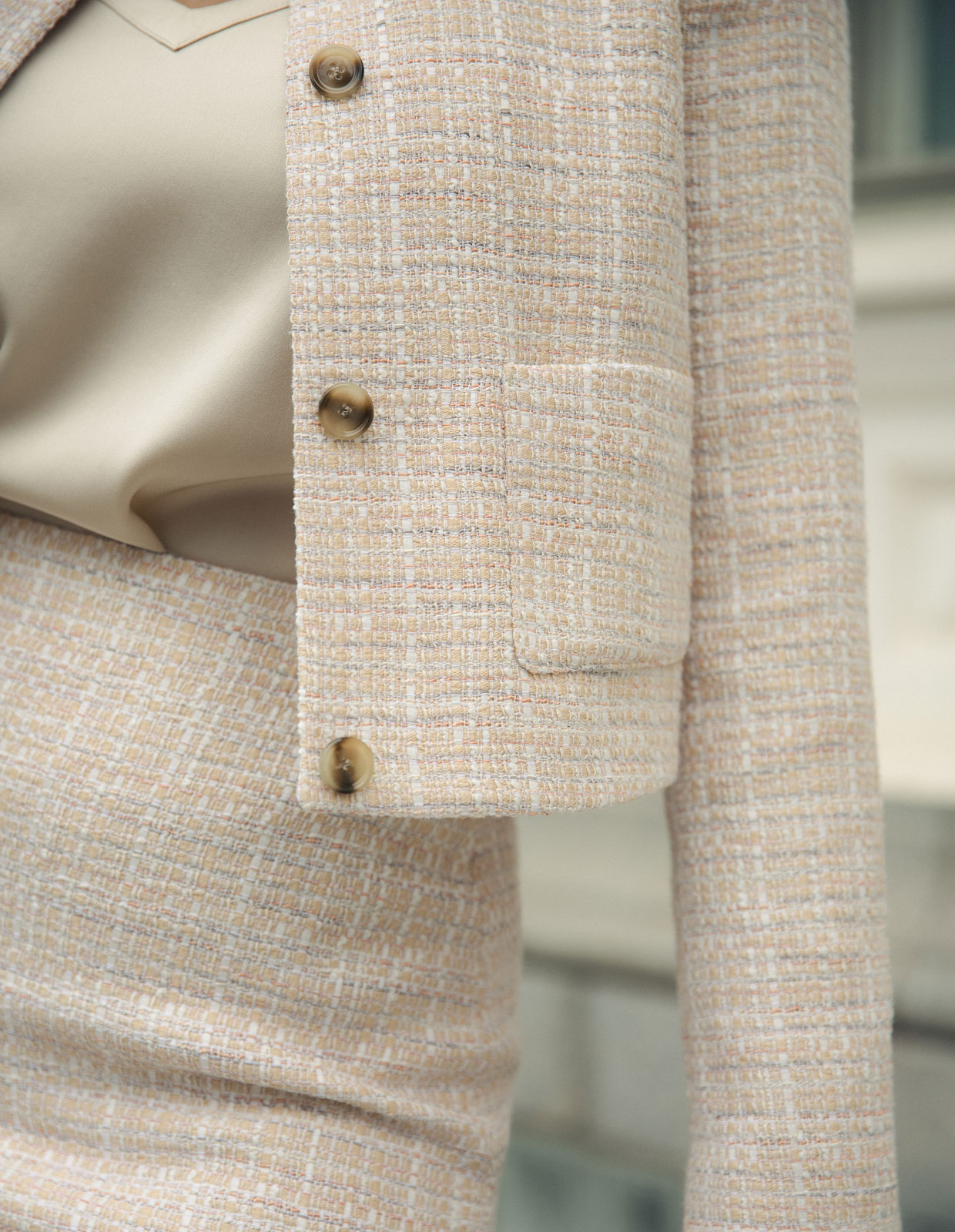 Janoa4 Kavaj Beige