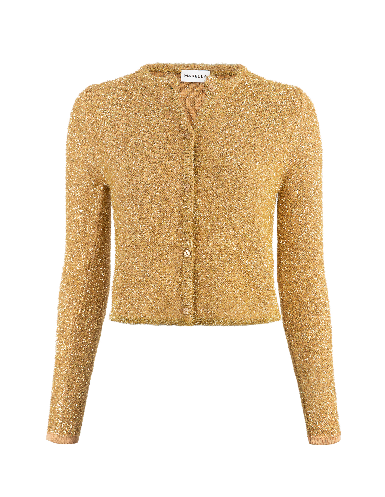Moxa Cardigan Guldbeige